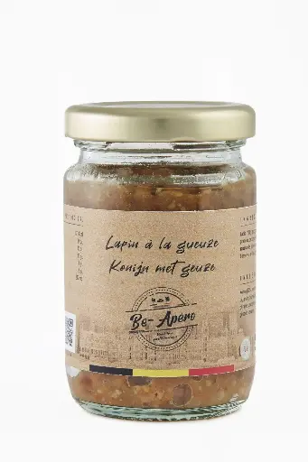 [B2B-Lapin-90] Lapin à la gueuze et aux pruneaux (90 g)